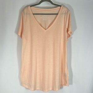 Torrid Light Pink Classic Fit T-Shirt 2X